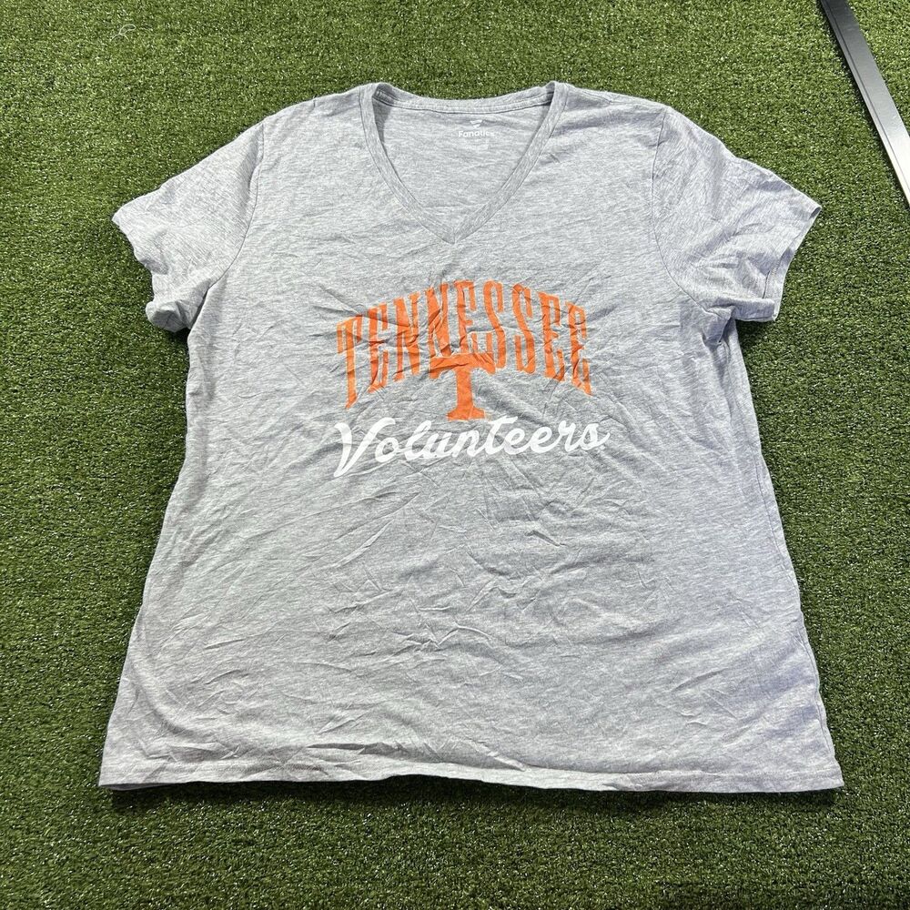 Fanatics Tennessee Volunteers Vols T Shirt Size XL Orange Women’s NWOT